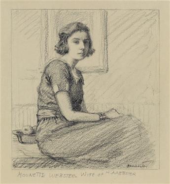 HERMANN ARMOUR WEBSTER Collection of approximately 20 drawings.